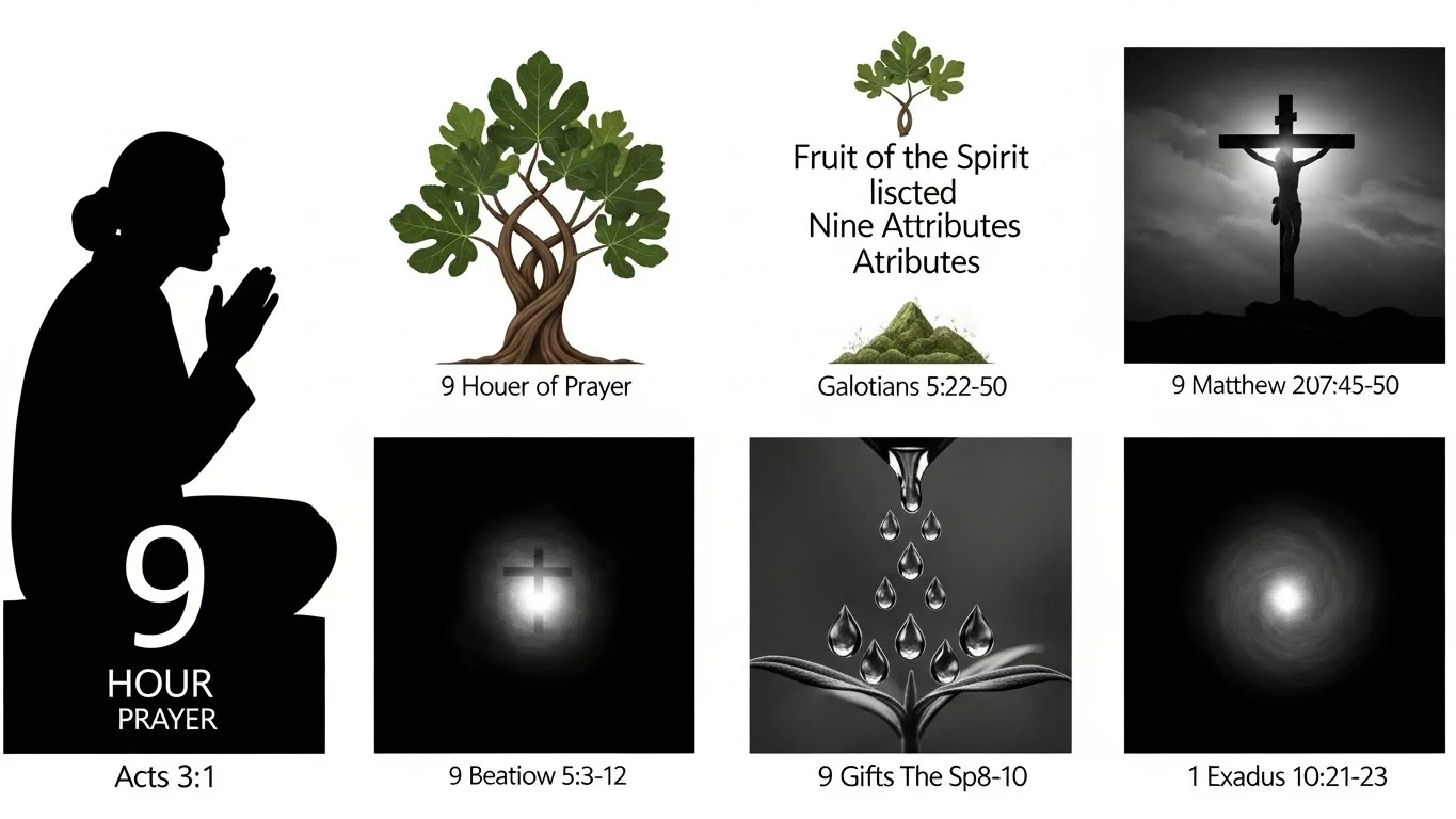 The Ninth Hour in Scripture