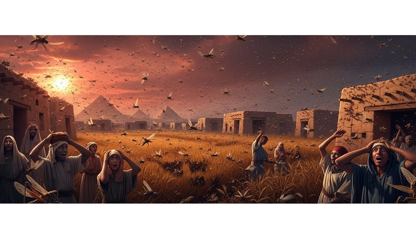 The Plague of Locusts