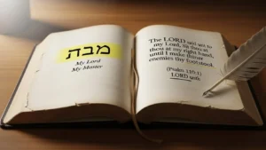 adonai meaning in bible