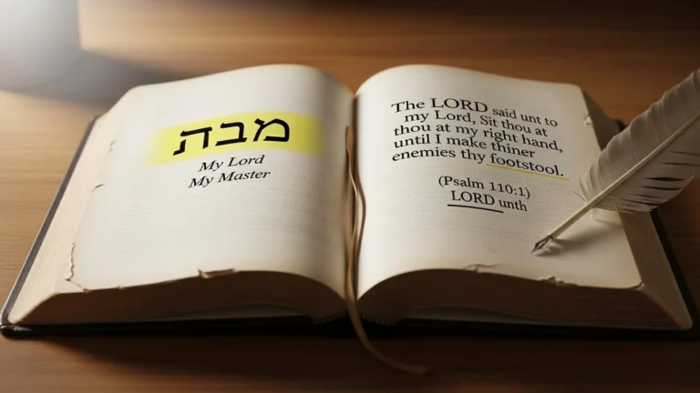adonai meaning in bible