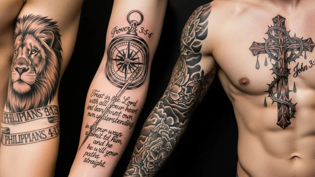 bible verse tattoos for guys