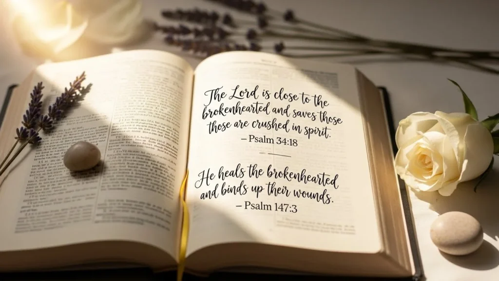 bible verses about healing a broken heart
