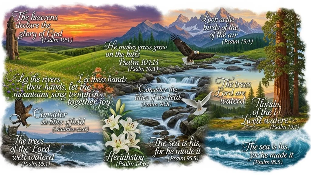 bible verses about nature