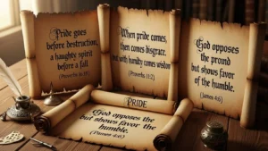 bible verses about pride