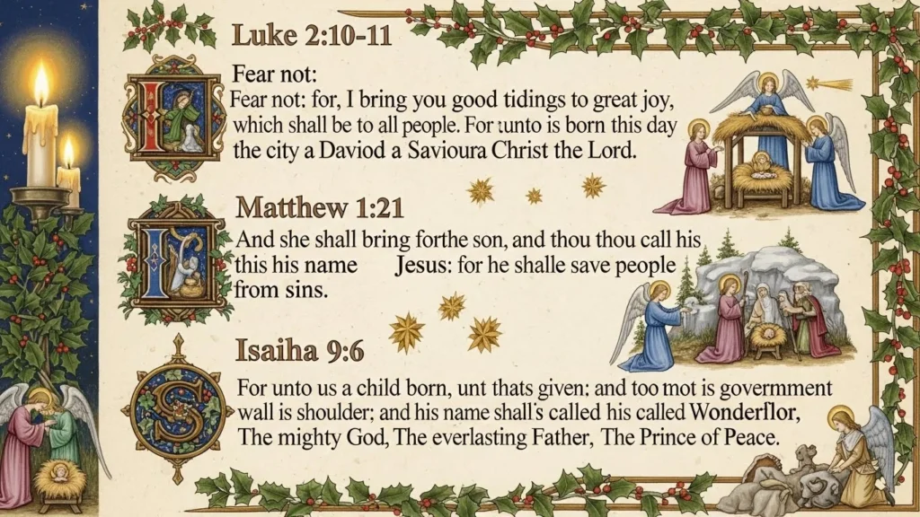bible verses for christmas