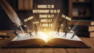 bible verses to destroy evil works