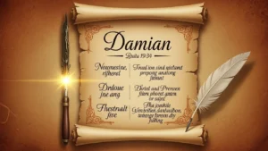 damian meaning in bible
