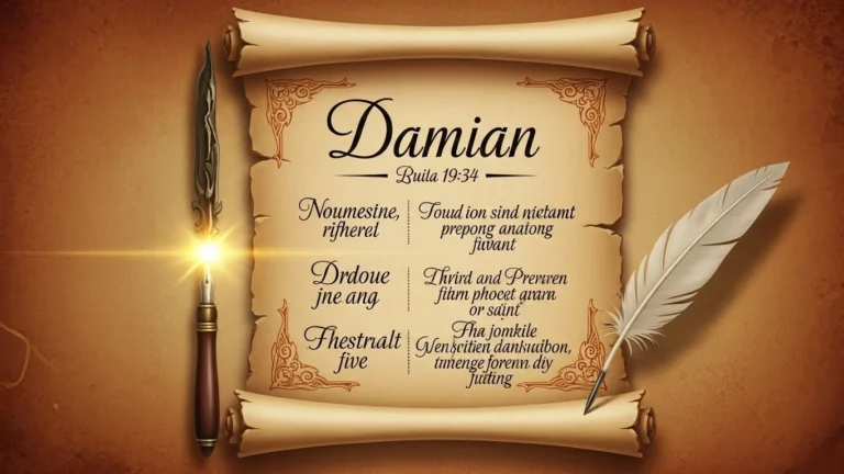 damian meaning in bible
