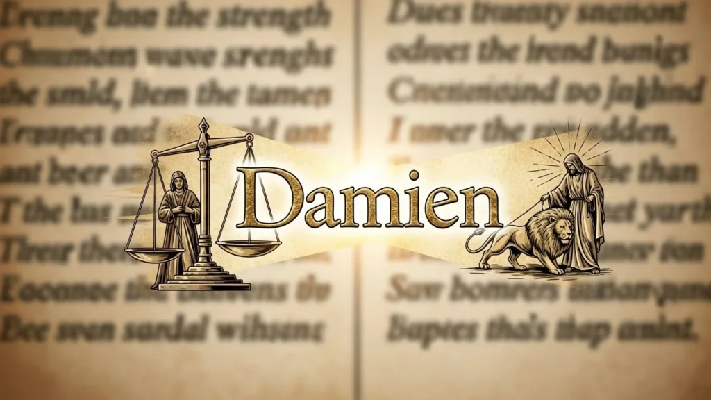 damien meaning in bible