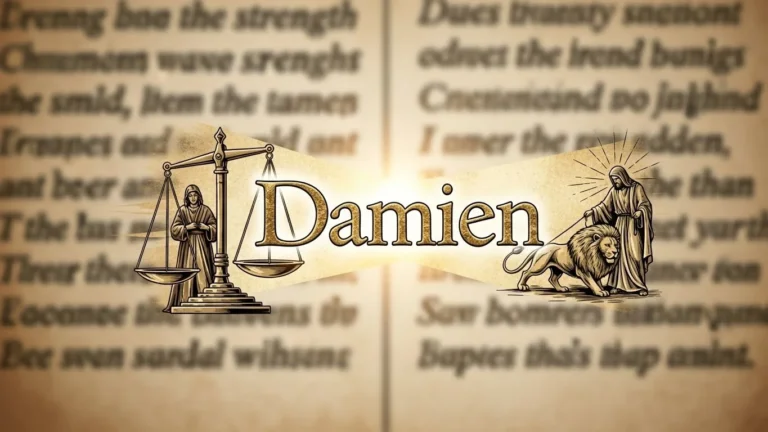 damien meaning in bible