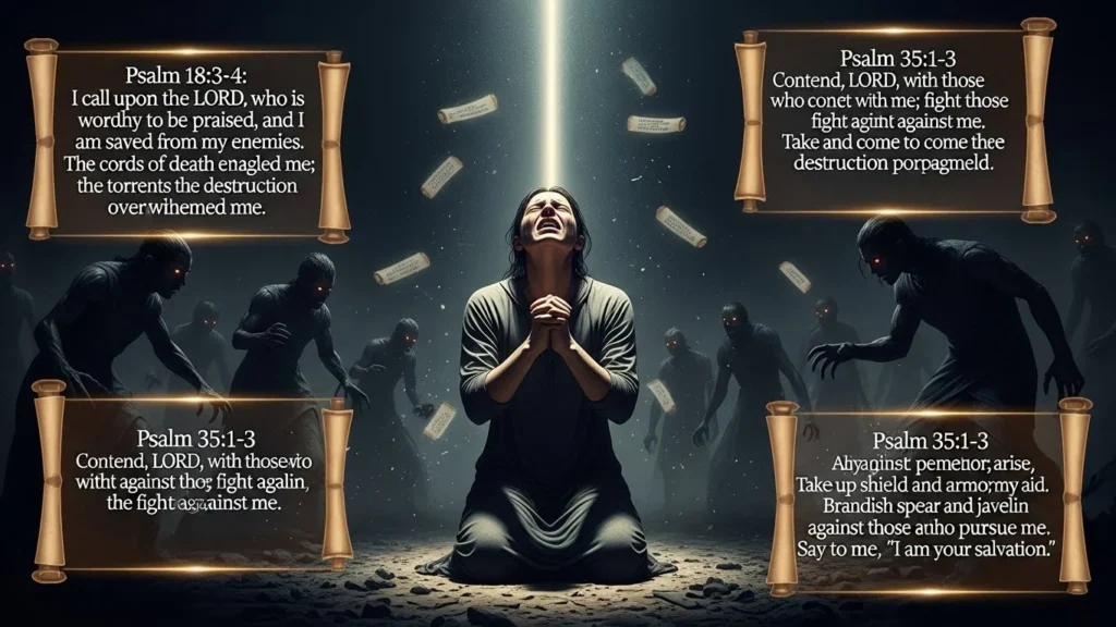 dangerous prayers against enemies with bible verses