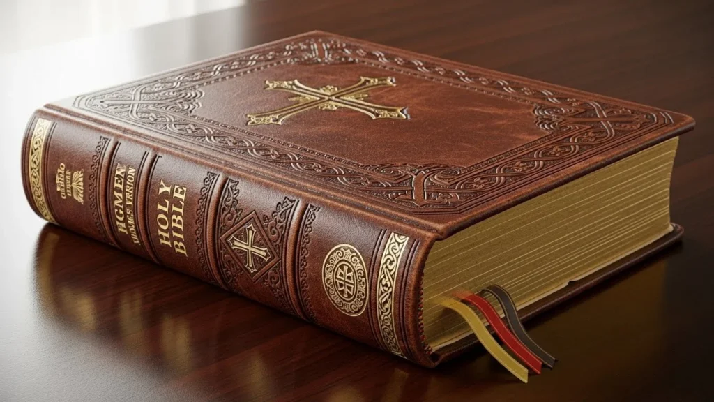 leather bible