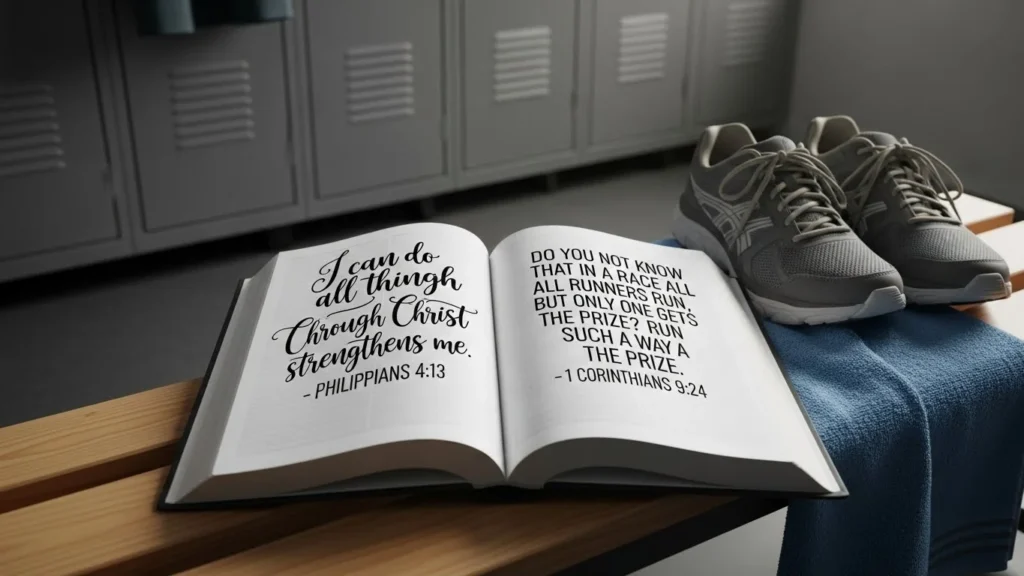 short bible verses for athletes