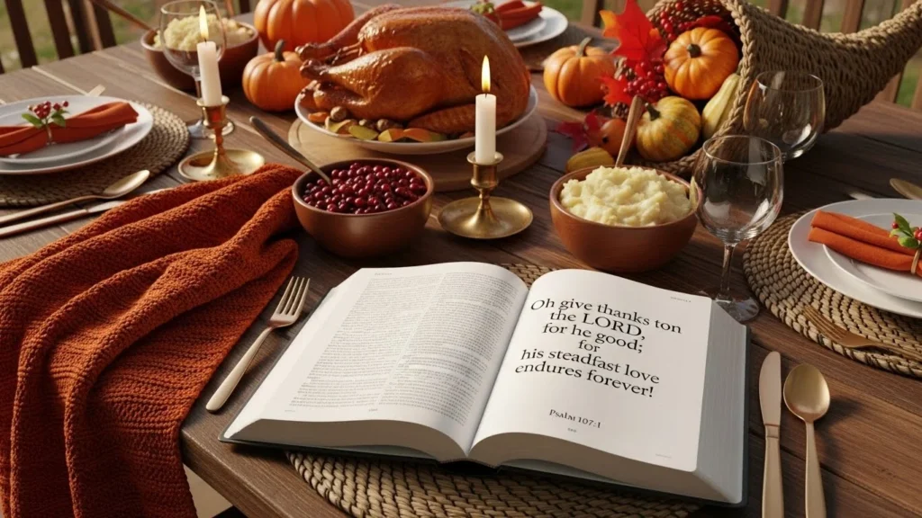 thanksgiving bible verse