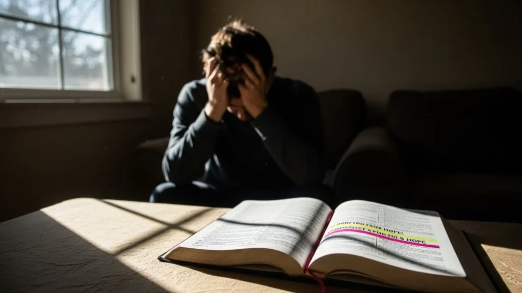 what does the bible say about depression