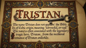 what does the name tristan mean in the bible