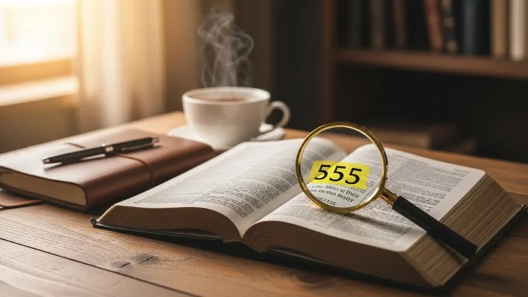 555 meaning bible