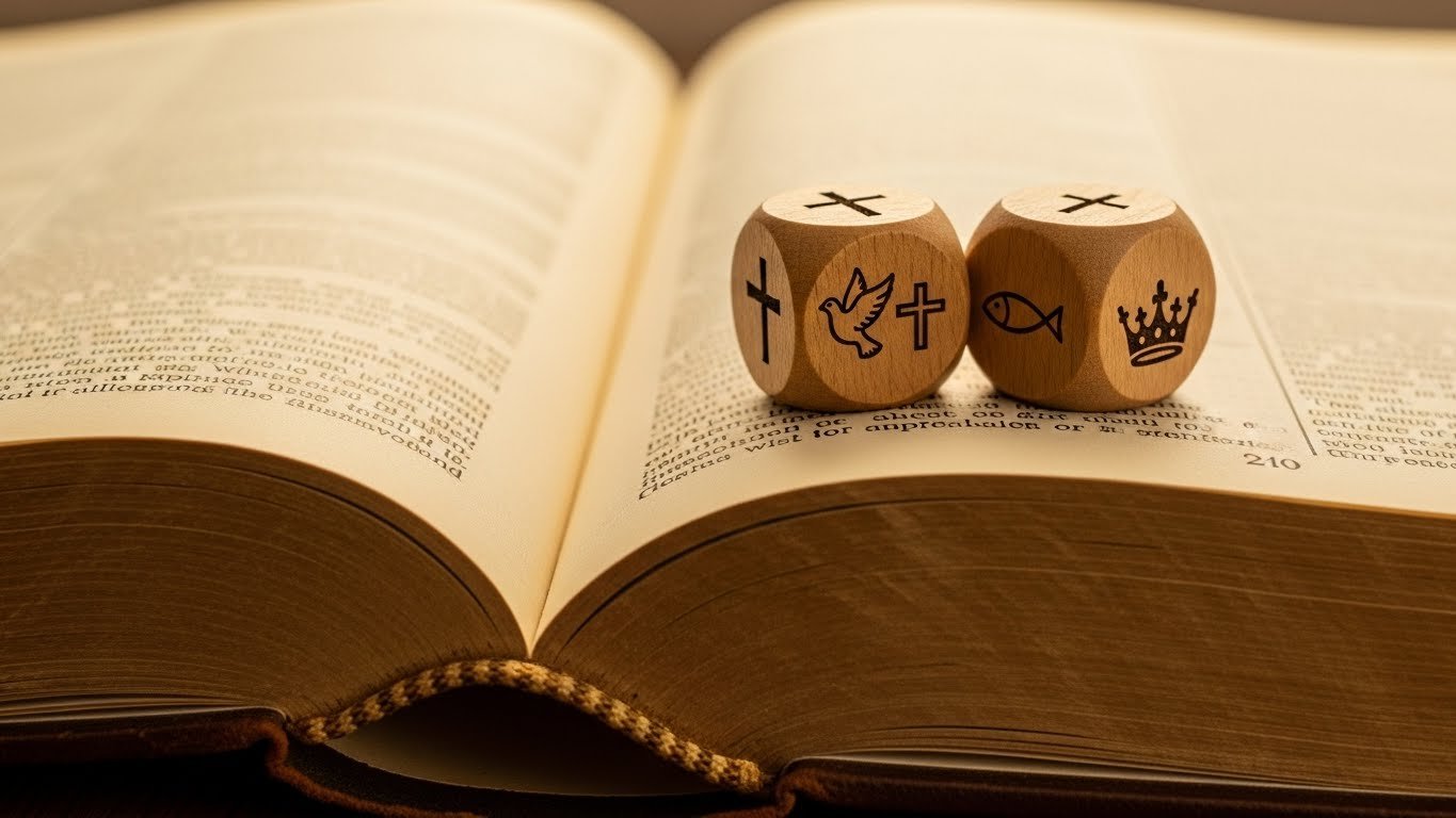 Dice for Bible Trivia Challenges