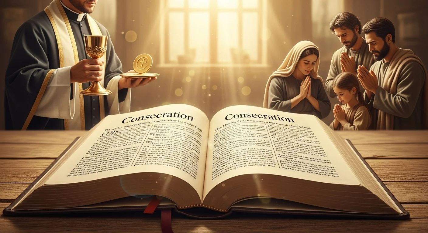 God Sanctifies What Is Consecrated