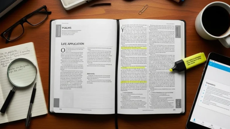 NIV Life Application Study Bible Features and Insights