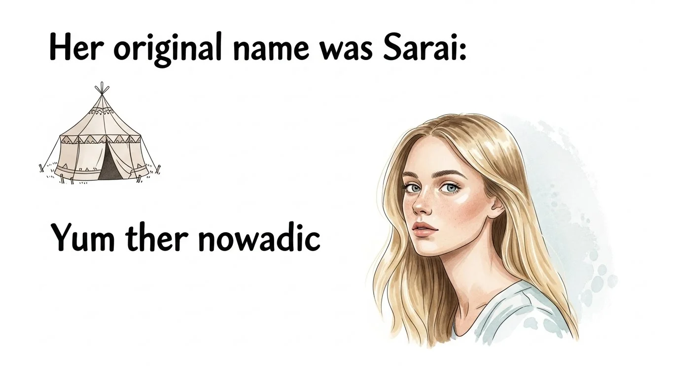 Sarah Became a Mother in Old Age