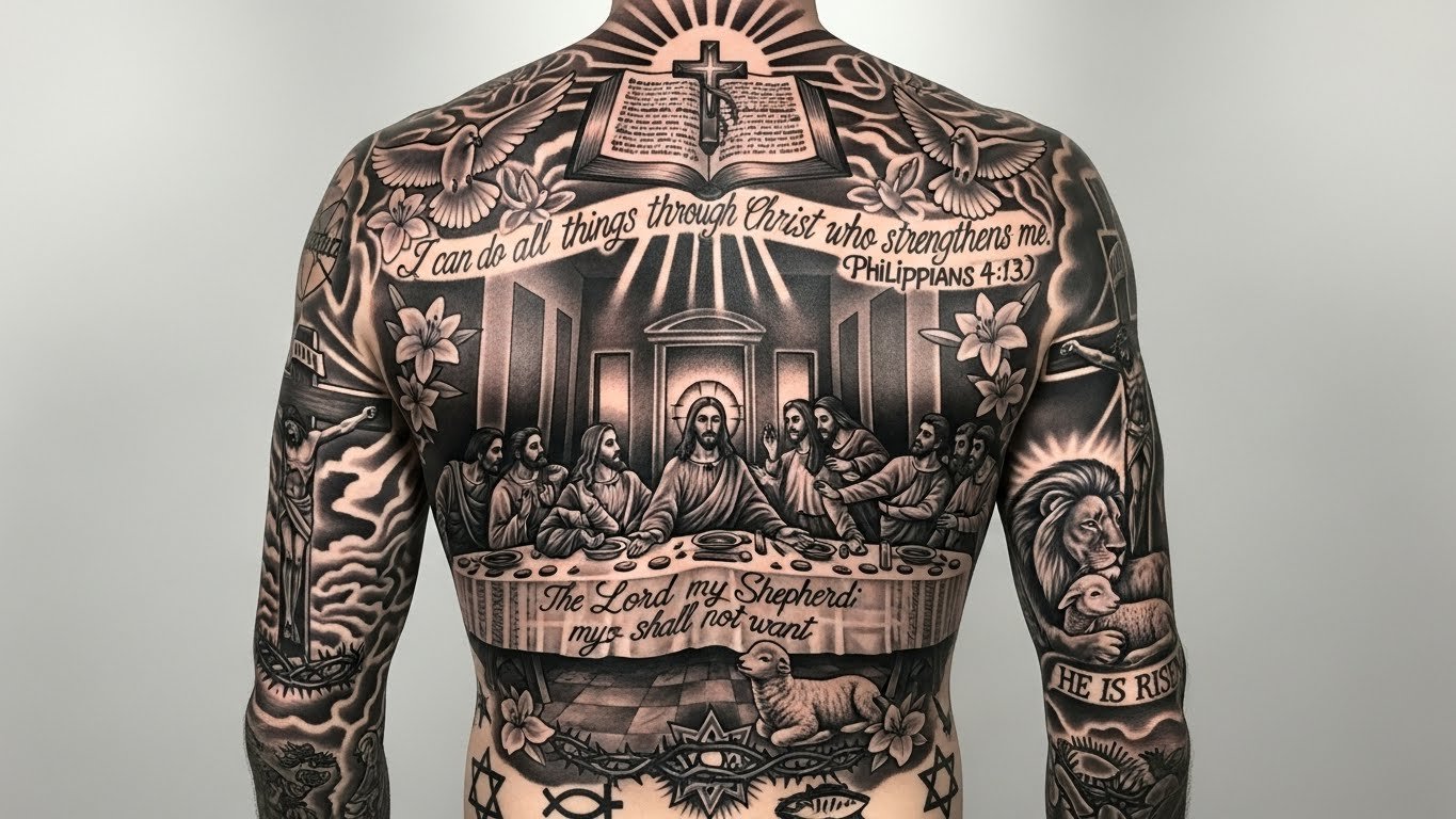 Symbolic Cross Tattoos