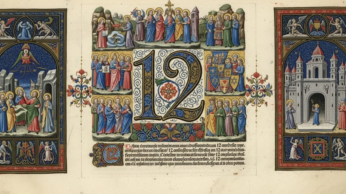 Twelve Represents Spiritual Governance