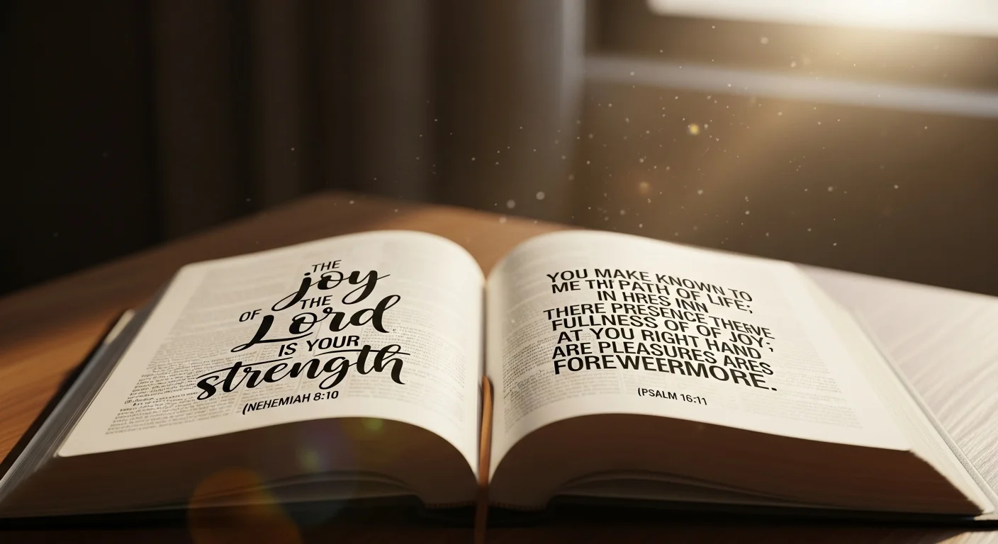 “You have made known to me the path of life; in Your presence is fullness of joy.” — Psalms 1611