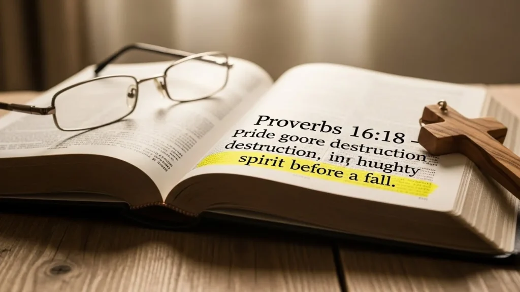 bible verse about pride