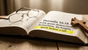 bible verse about pride