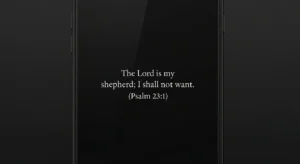bible verse wallpaper black
