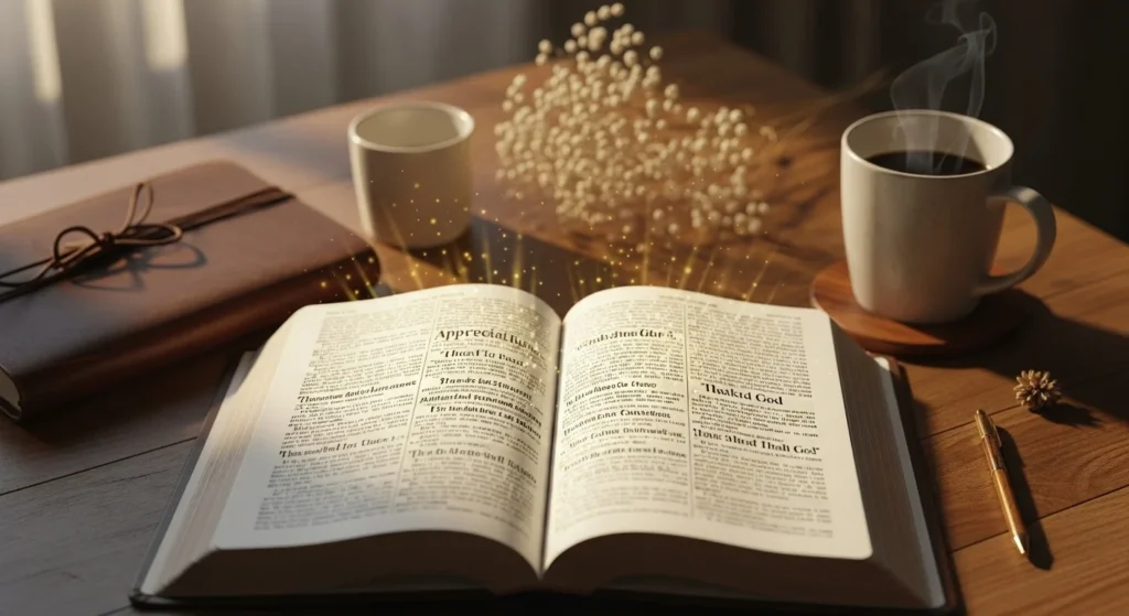 bible verses about appreciation and gratitude to god