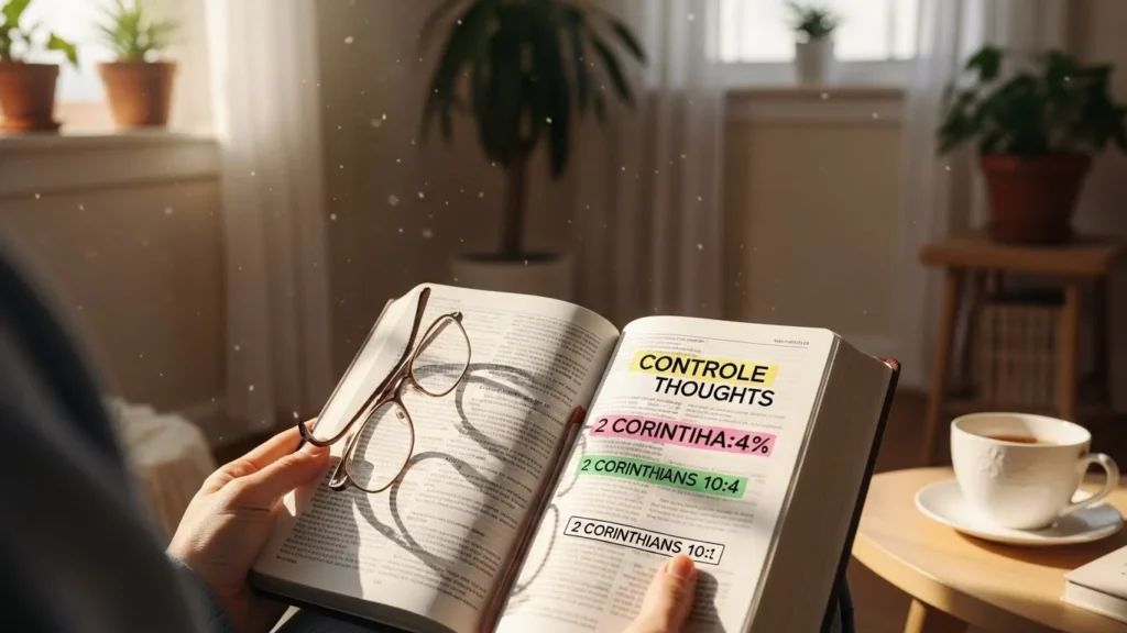 bible verses about controlling your thoughts