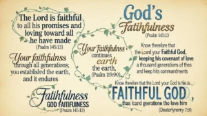 bible verses about god's faithfulness