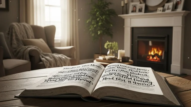 bible verses about home and family