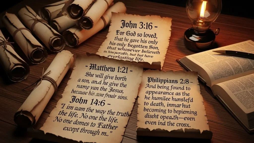 bible verses about jesus