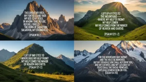 bible verses about mountains