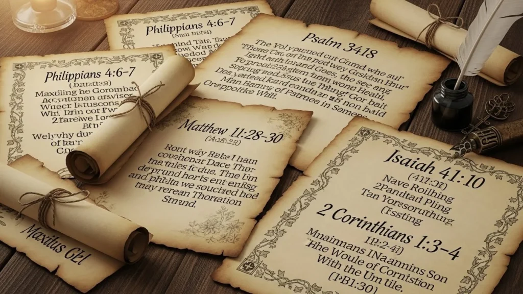 bible verses for anxiety and depression