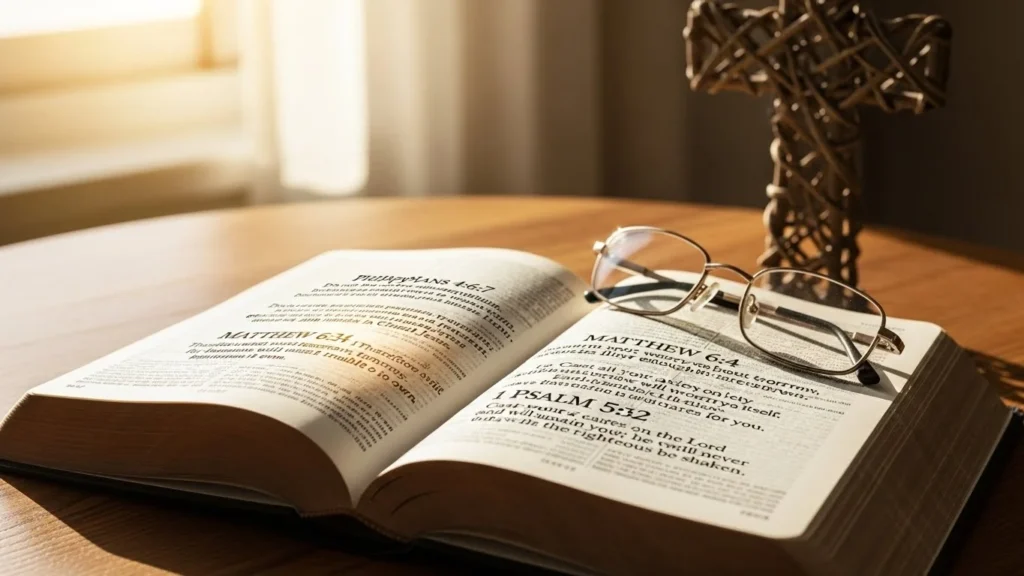 bible verses for worry