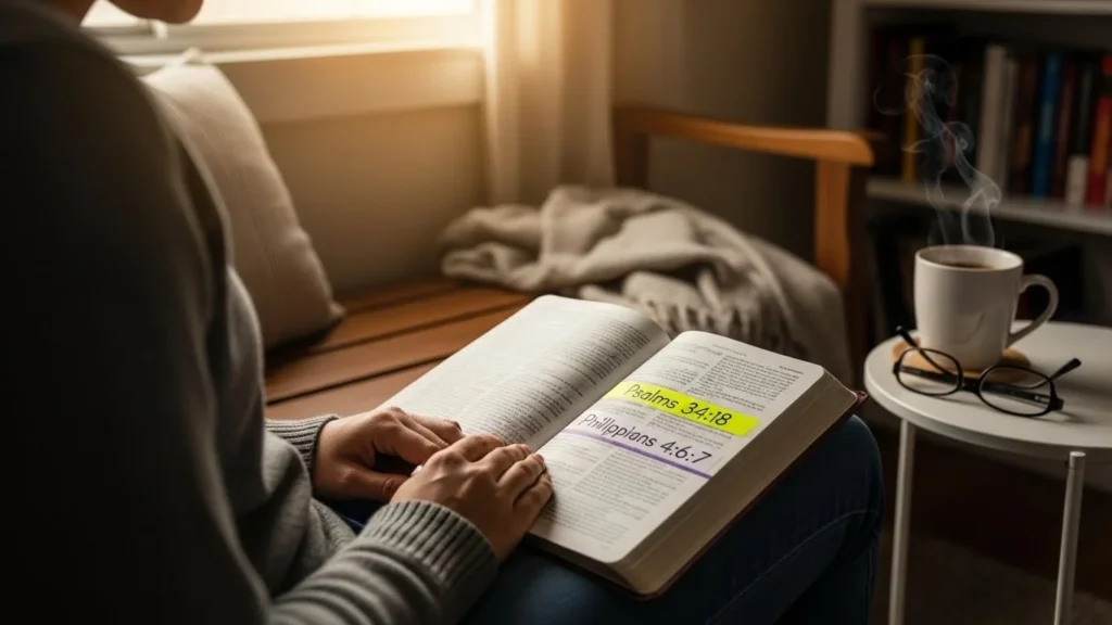 bible verses to help with depression