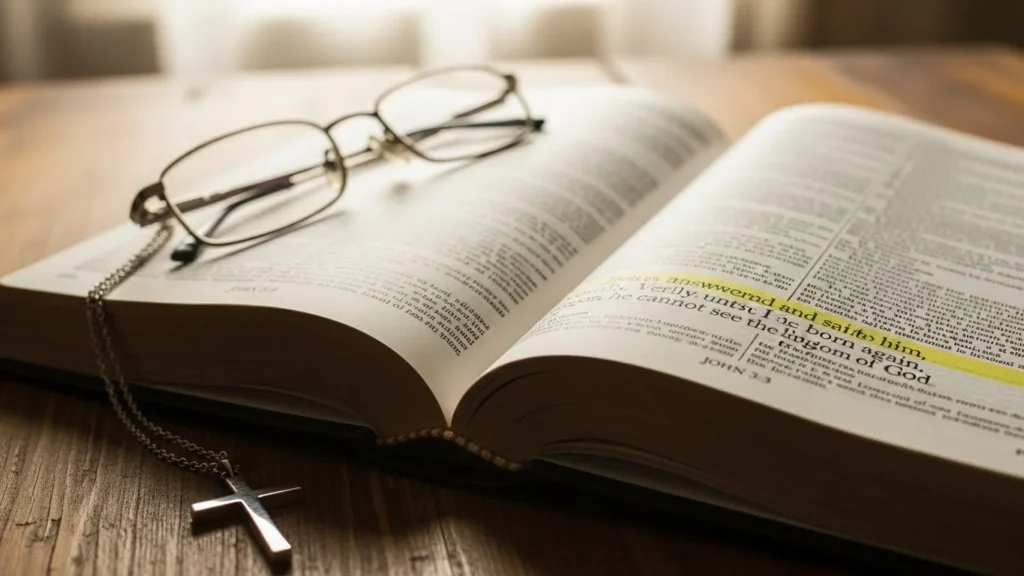 born again bible verse