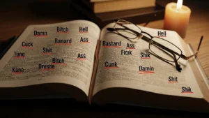 curse words in the bible