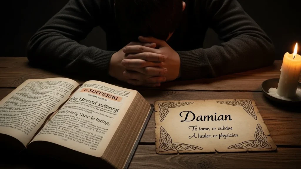 damian name meaning bible