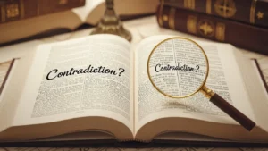 does the bible contradict itself