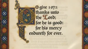 give thanks bible verse