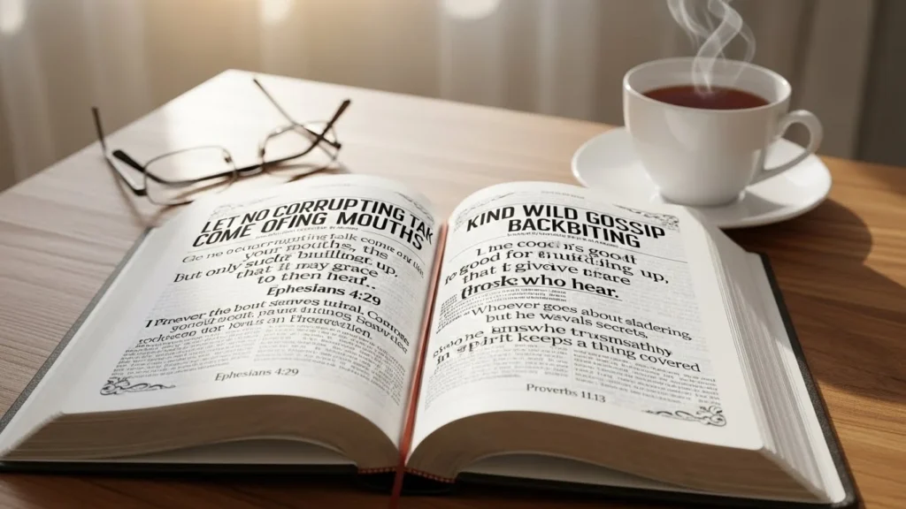gossip bible verses