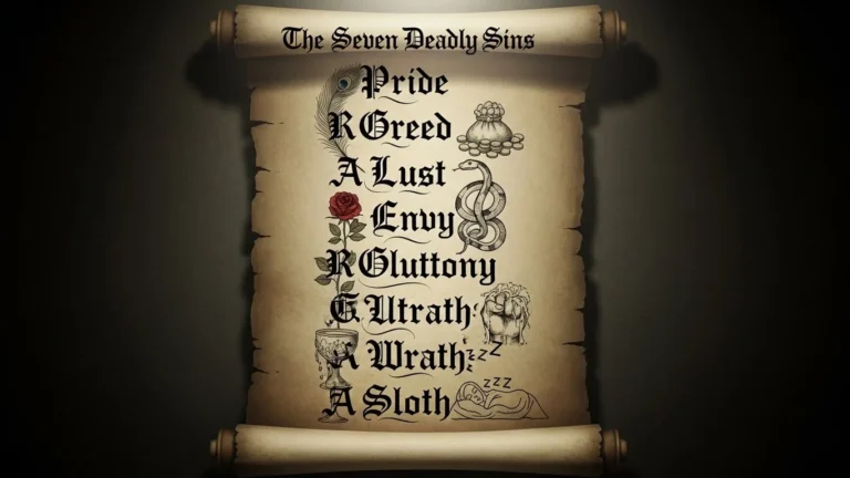 list of sins in the bible