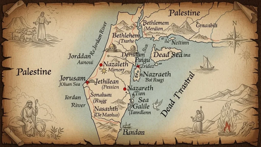 palestine in the bible