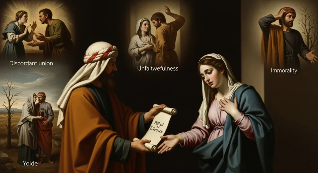 reasons for divorce in the bible