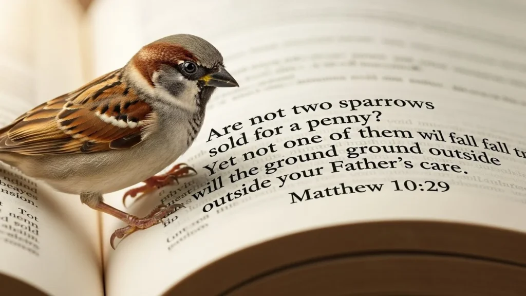 sparrow bible verse